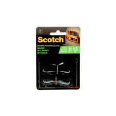 Scotch® Indoor Fasteners, RF4711, black