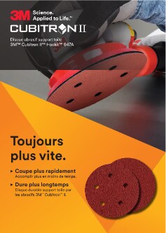 Disque abrasif support toile 3M™ Cubitron™ II 947A Poids X