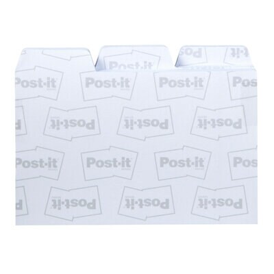 Noted by Post-it(R) Brand, Tab Note Pack - Blue