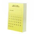 Noted by Post-it(R) Brand, Habit Tracker - Yellow
