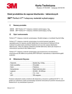 3M™ Perfect-It™ 1-etapowy materiał wykańczający