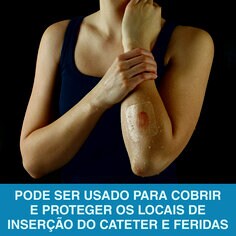 Imagem do 3M™ Nexcare™ Tegaderm +Pad  Curativo Extra Grande Transparente Benefício 3