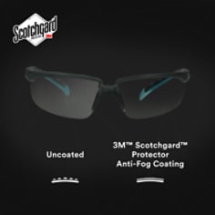 3M™ Solus™ 2000 Series, S2007SGAF-BGR, Gray/Blue-Green Temples, I/O Gray AF-AS lens
