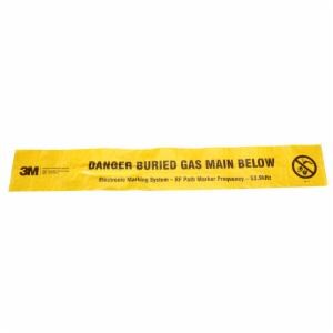 3M™ Electronic Marking System (EMS) Caution Tape 7905, Yellow, 6 in, Gas, 500 ft, 1 Roll/Caseimage