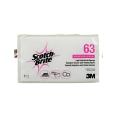 Scotch-Brite™ Light Duty Scrub Sponge 63, 6.1 in x 3.6 in x 0.7 in