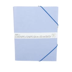 Noted by Post-it(R) Brand, 2 Pack Folio, Blue