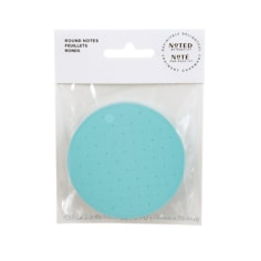 Noted by Post-it(R) Brand, Round Note - Turquoise