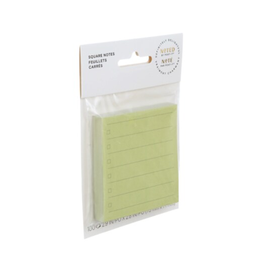 Post-it(R) Printed Notes NTD-33-GRN-EF