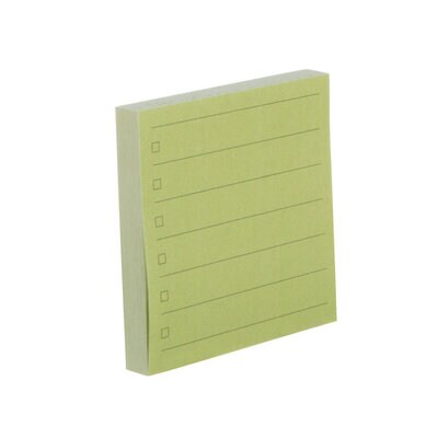 Post-it(R) Printed Notes NTD-33-GRN-EF