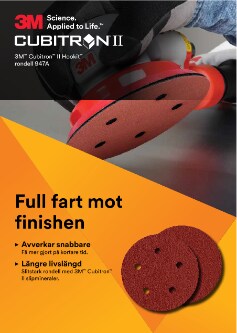 3M™ Cubitron™ II 947A rondeller med x-rygg låg upplösning