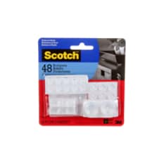 Scotch(TM) Bumpers SP942-NA, Clear Multi Shape Pack