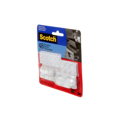 Scotch(TM) Bumpers SP942-NA, Clear Multi Shape Pack