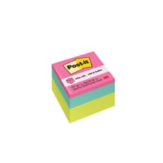 Cube de feuillets Post-it® 2051-BRT, couleurs vives, rose puissante