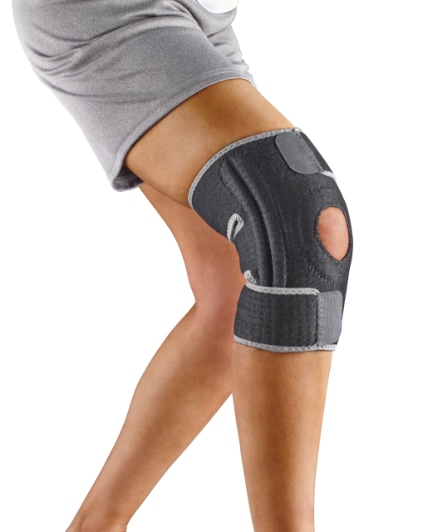 US 200290 Knee Adj Compression Support with Stabilizers