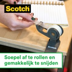 Scotch® Magic™ Tape: Soepel af te rollen en gemakkelijk te snijden