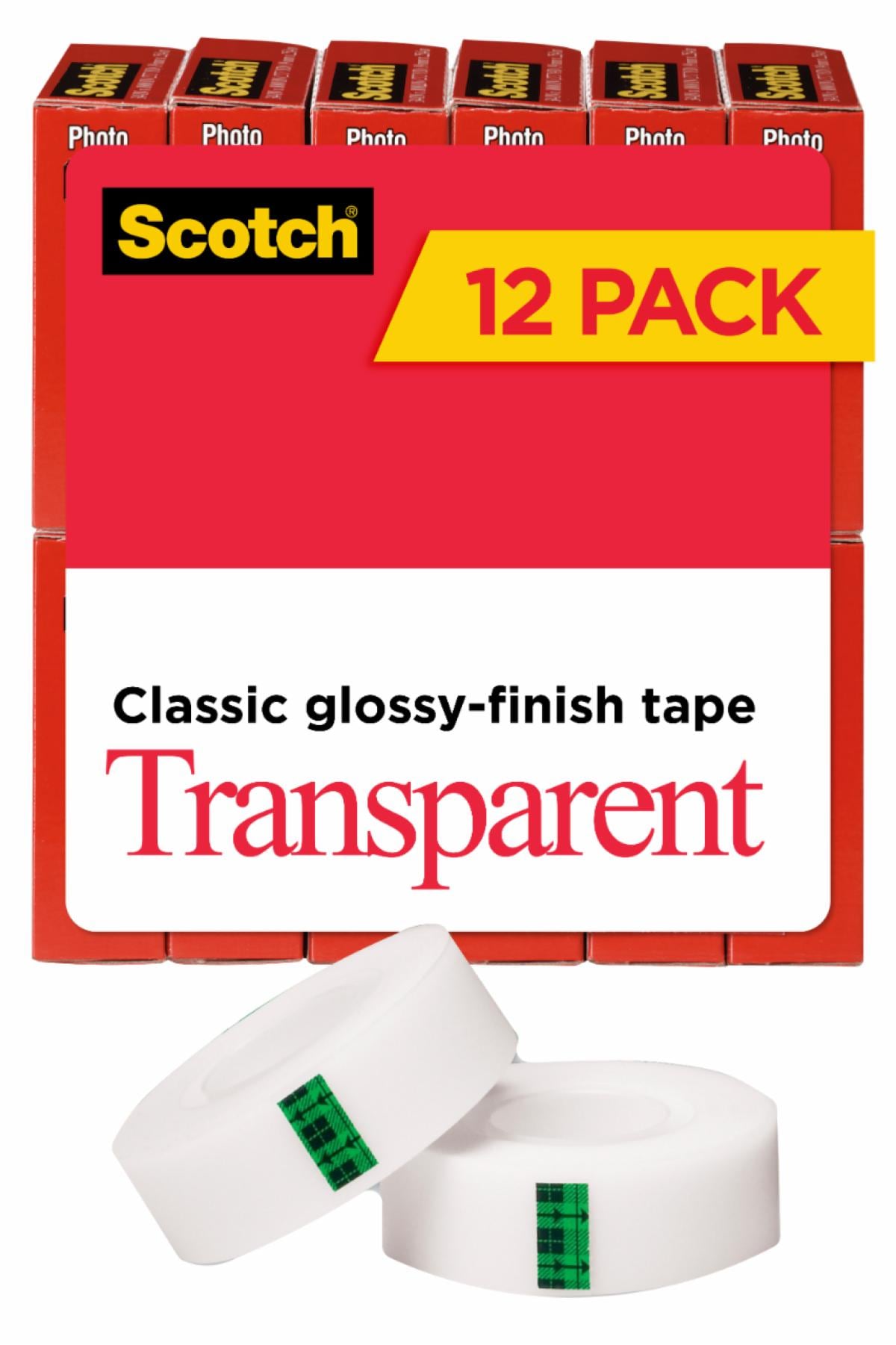 Scotch Transparent Tape 600K12