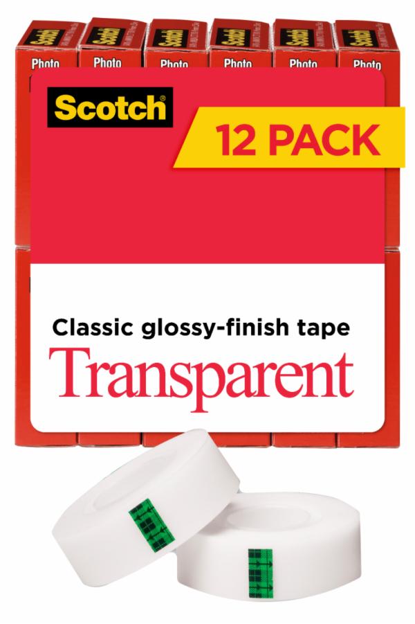Scotch Transparent Tape 600K12