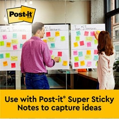 Post-it® Meeting Charts: Use with Post-it® Super Sticky Notes