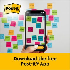 Post-it® Meeting Charts: Download our app