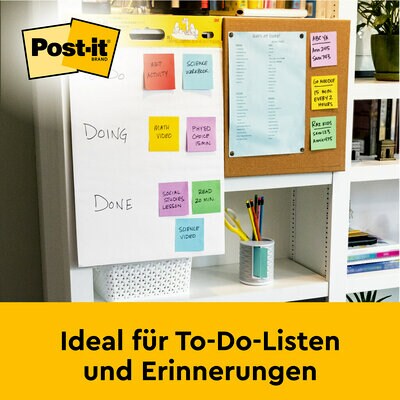 Post-it® Meeting Charts: Ideal für To-Do-Listen und Erinnerungen