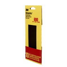 3M(TM) Imperial(TM) Wetordry(TM) Sandpaper 5921-18-CC 600 grit, 3-2/3 in x 9 in