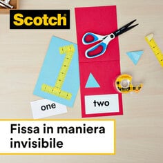 Scotch® Double-Sided Tape: Ottimo per riparazioni rapide