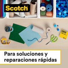 Scotch® Double-Sided Tape: Pega objetos de forma invisible