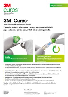 3M™Curos™ Käyttöohjeet