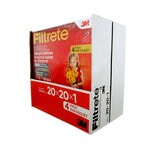 Filtrete™ Allergen Defense Micro Allergen Filter 9802DC-4PK, MPR 1000, 20 in x 20 in x 1 in