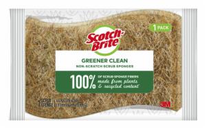 Scotch-Brite Greener Clean Non-Scratch Scrub Sponge 97030, 12/1 image Scotch-Brite Greener Clean Non-Scratch Scrub Sponge 97030, 12/1image