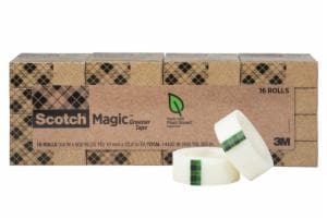 Scotch Magic Greener Tape 812-16P, 3/4 In X 900 In (19 mm X 22,8 M)image