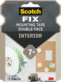 Scotch-Fix™ Interior Mounting Tape 19mm x 5m 4496G-1950-P_CFIP