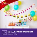 Command™ Adjustables™  Repositionable Hooks  12 Hooks+24Strips/PK 17830CLR-12FESIP_ES