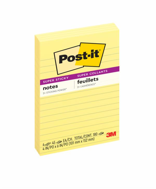 Post-it Super Sticky Notes 4621-SSCY
