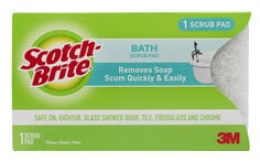 3M™ Scotch-Brite® Bath Scrub Pad 6623, White, 1 Piece/Pack