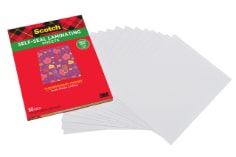 Scotch™ Self Sealing Laminating Sheets, 9in x 12in, 50 Sheets