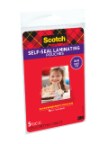 Scotch™ Self Sealing Laminating Pouches, Business Cards size