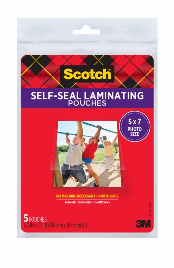PL905-SR Scotch Self-Sealing Laminating Pouches