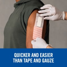 US Nexcare - All in one adhesive pad - easier than tape and gauze