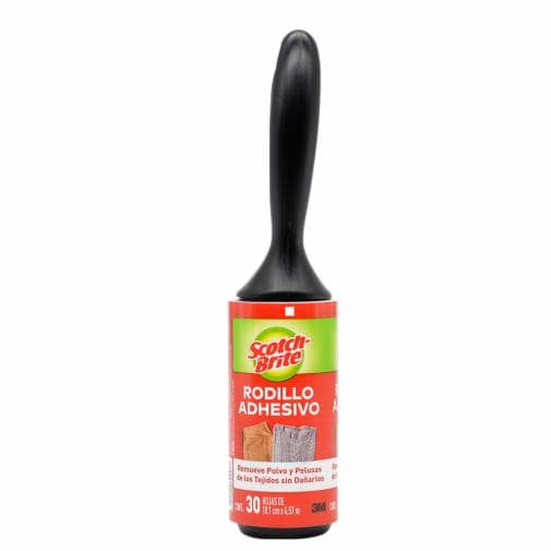 Rodillo de pelusa para pelo de mascotas Scotch Brite, imagen del producto, vista frontal