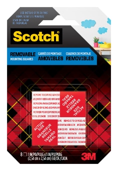 Scotch Mounting Squares, Removable, Tools & Repair