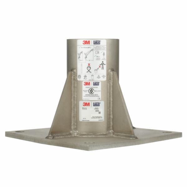 ™ DBI-SALA Confined Space Floor Mount Base Stainless Steel 8000096