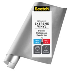 Scotch™ Extreme Vinyls stand up to the elements and are fade-tested to ensure colors stay bright, even outside.