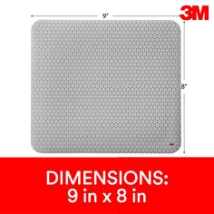 3M Precise Mouse Pad, 9in x 8in