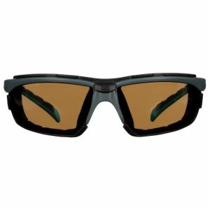 3M™ Solus 2000 Series S2005SGAF-BGR-F, Gray/Blue-Green, Scotchgard Anti-Fog Coating, Brown AF-AS lens, Fm Gskt, 20 ea/Caseimage