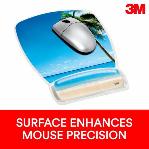 3M Precise Mouse Pad with Gel Wrist Rest