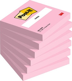 Post-it® Notes Product Packshot 654-6-PNK