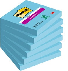 Post-it® Notes Product Packshot 654-6SS-BLU