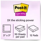 Post-it Super Sticky Notes B plus Image Number 1