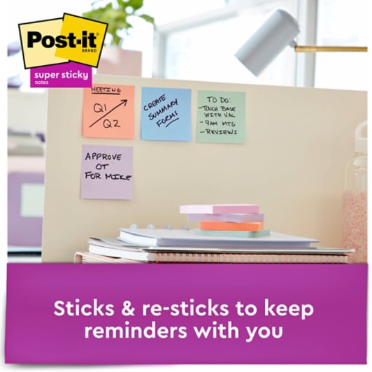 Post-it Super Sticky Notes B plus Image Number 2